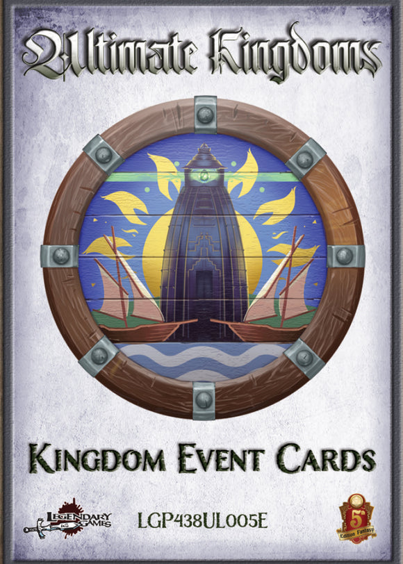 Ultimate Kingdoms: Kingdoms Event Deck (5E & Pathfinder Compatible)