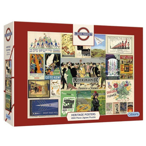 Heritage Posters Jigsaw Puzzle