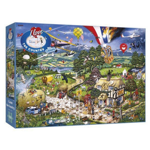 I Love The Country Jigsaw Puzzle