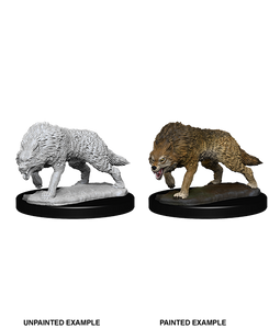 Pathfinder Battles Deep Cuts Miniatures: Timber Wolf