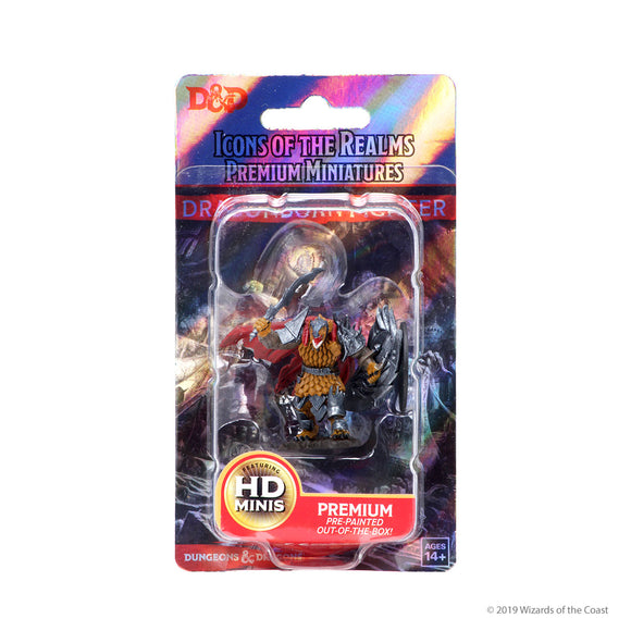 Dungeons & Dragons Icons of the Realms Premium Miniature Dragonborn Fighter