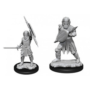 Dungens & Dragons Nolzur's Miniatures: Human Fighter Male