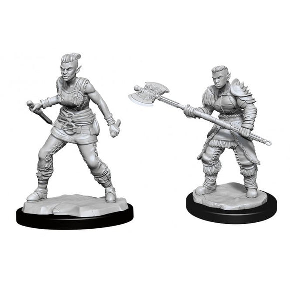 Dungeons & Dragons Nolzur's Marvelous Miniatures: Orc Barbarian Female