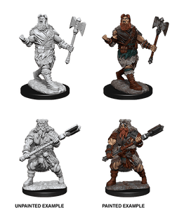 Dungeons & Dragons Nolzur's Marvelous Miniatures: Human Barbarian