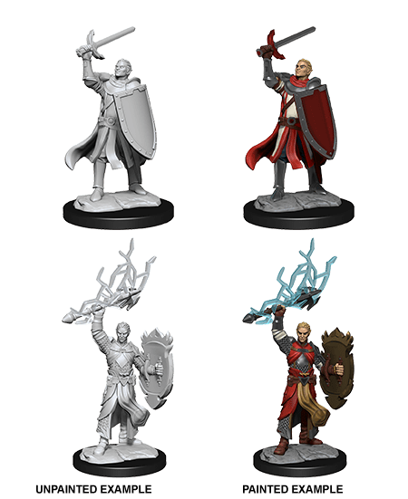 Dungeons & Dragons Nolzur's Marvelous Miniatures: Half-Elf Paladin