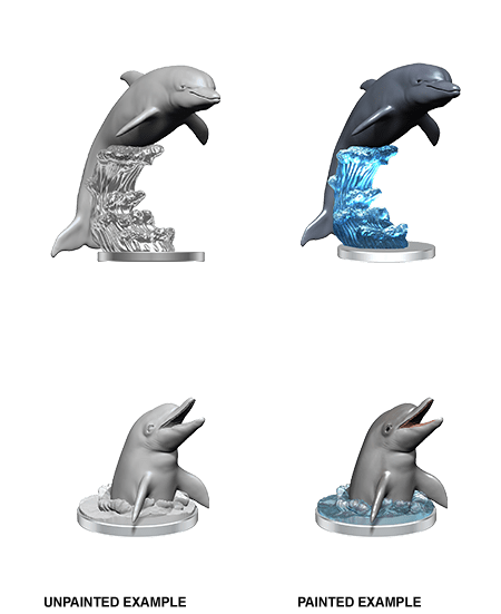 Pathfinder Battles Deep Cuts Miniatures: Dolphins