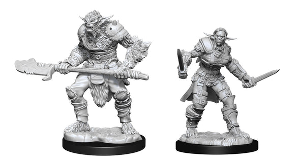 Dungeons & Dragons Nolzur's Marvelous Miniatures: Bugbear Barbarian & Bugbear Rogue