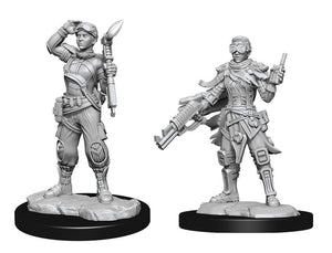 Starfinder Deep Cuts Miniatures: Human Mechanic