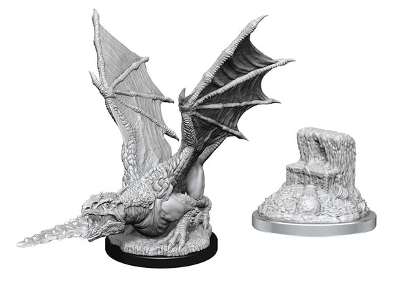 Dungeons & Dragons Nolzur's Marvelous Miniatures: White Dragon Wyrmling