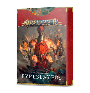 Age of Sigmar: Warscroll Cards - Fyreslayers