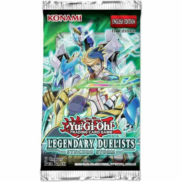 YuGiOh TCG: Legendary Duelists - Synchro Storm Booster Pack (1st Edition)