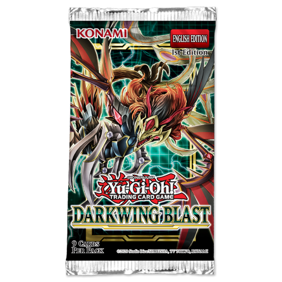 YuGiOh! TCG: Darkwing Blast Booster Pack (1st Edition)