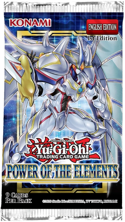 YuGiOh! TCG: Power of the Elements - Booster Pack (1st Edition)