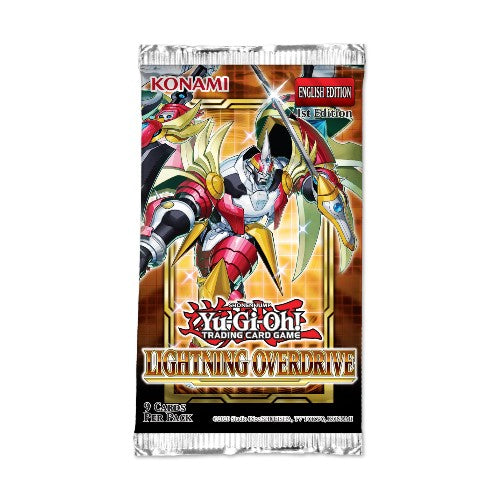 YuGiOh TCG: Lightning Overdrive Booster Pack 1st Edition