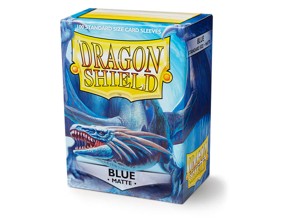 Dragon Shield Matte Sleeves: Blue