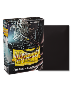 Dragon Shield Classic: Japanese Size - Black 60pk