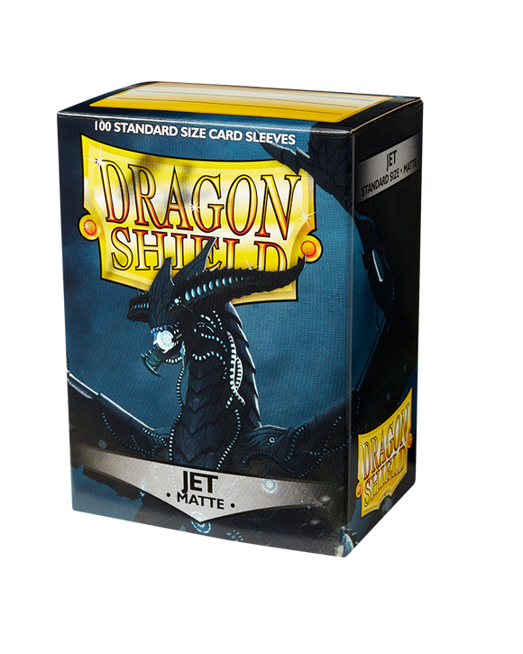 Dragon Shield Matte Card Sleeves Standard: Jet (100)