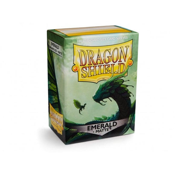 Dragon Shield: Emerald Matte Standard Card Sleeves