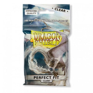 Dragon Shield: Perfect Fit Inner Card Sleeves: Clear (100)