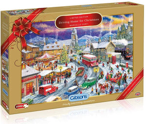 Driving Home for Christmas Limited Edition Jigsaw Puzzle