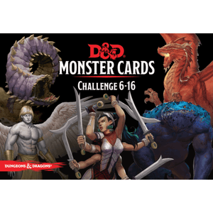 Dungeons & Dragons: Monster Cards Challenge 6-16
