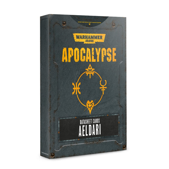Aeldari Apocalypse Datasheet Cards