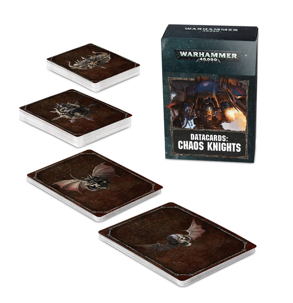 Datacards: Chaos Knights (8th Edition)