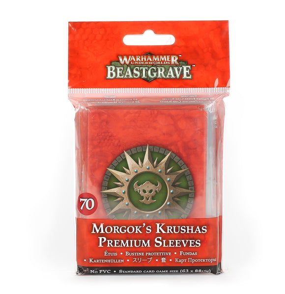 Warhammer Underworlds: Beastgrave Morgok's Krushas Card Sleeves