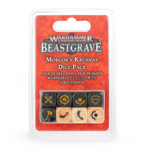 Warhammer Underworlds: Beastgrave Morgok's Krushas Dice Pack