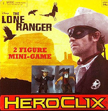 HeroClix The Lone Ranger 2 Figure Mini-Game