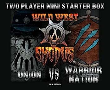 Wild West Exodus Union Vs Warrior Nation Mini Starter Box 1st Edition