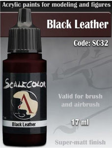 Scalecolour: Black Leather SC-32