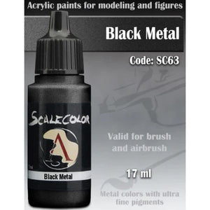 Scalecolour: Metal N' Alchemy - Black Metal SC-63