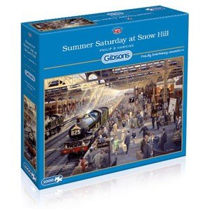 Summer Saturday at Snow Hill Jigsaw Puzzle