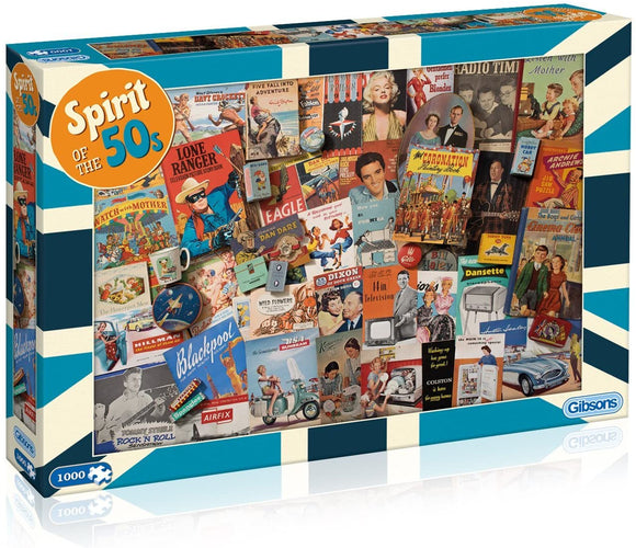 Spirit of the 50's Jigsaw Puzzle