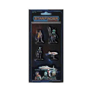 Starfinder Miniatures Iconic Heroes Set 1