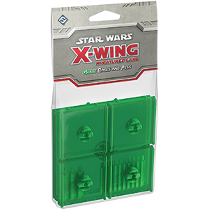 Star Wars X-Wing Green Bases & Pegs