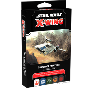 Star Wars X-Wing Hotshots and Aces Cards