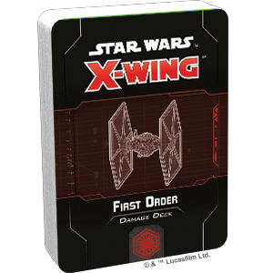 Star Wars X-Wing Damage Deck First Order