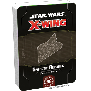 Star Wars X-Wing Damage Deck Republic