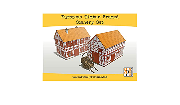 European Timber Framed Scenery Set