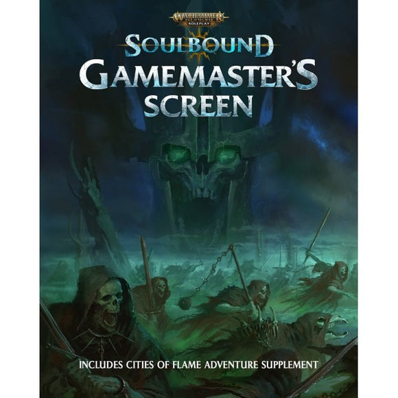 Soulbound Gamemasters Screen: Warhammer Age of Sigmar Roleplay