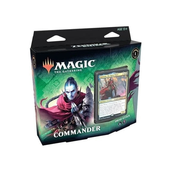 Magic the Gathering Zendikar Rising Commander Deck Sneak Attack