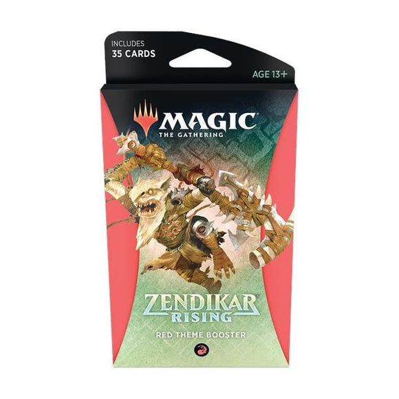 Magic the Gathering Zendikar Rising Theme Booster: Red